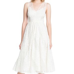 Tracy Reese plenty dress in ivory sz 12